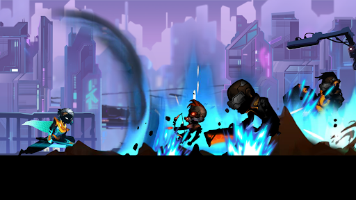 Cyber Fighters: Fighting Game Captura de Tela do Aplicativo Android 5
