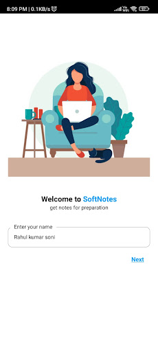 SoftNotes Screen 2
