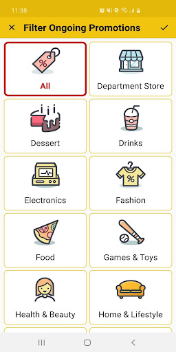 Android application Sg Promo - Singapore Promotion screenshort