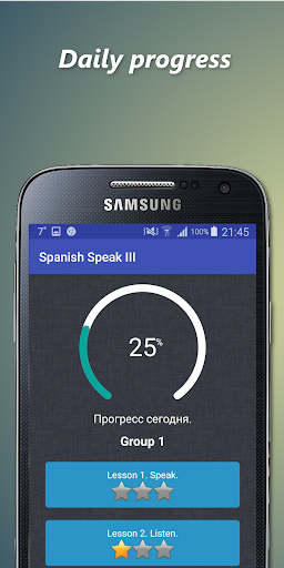 Android application How to learn spanish speaking screenshort