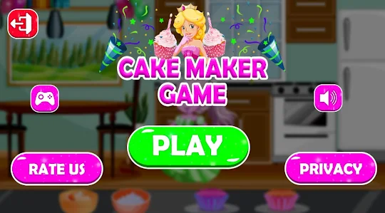 Fashion Doll Cake Cooking Game