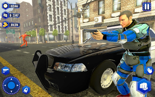 Auto theft crime Simulator-Indian police Chor game