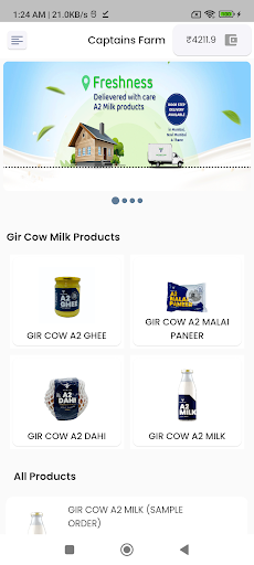 Android application Captains Farm screenshort