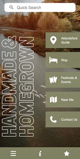 Android application Explore Abbotsford screenshort