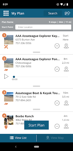 Screenshot of Chincoteague Island VA
