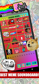 Captura de Pantalla 1 Meme Soundboard 2023 Ultimate android