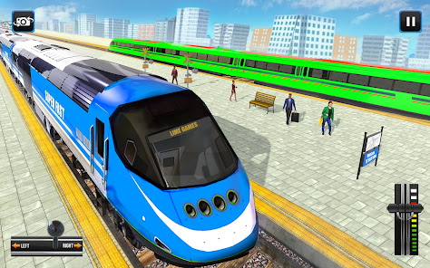 Captura de Pantalla 4 City Train Driving Simulator android