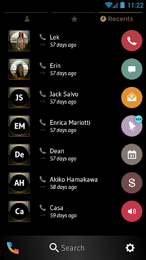 Theme Dialer Dusk Gold Screenshot 4 - AppWisp.com