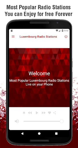 Android application Luxembourg Radio Stations screenshort