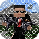 Cube Gun 3d - Free Mine FPS icon