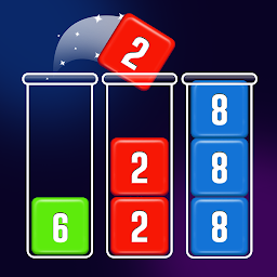 Icon image Color Tubes & Number Puzzle