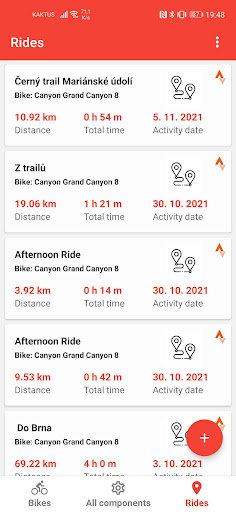 Bike Components Manager Screenshot 4 - AppWisp.com
