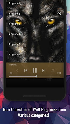 Wolf Ringtones Screen 2