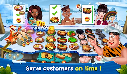 Cooking Madness: Restaurant Chef Ice Age Game Screenshot