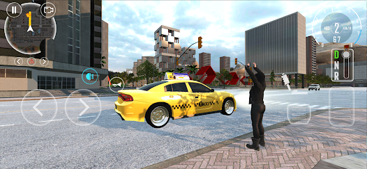 Taxi Simulator 2023 1 APK + Mod (Free purchase) for Android