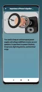 speakers maintaining guide