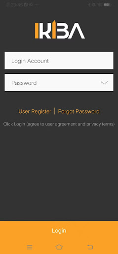 Android application IKIBA APP screenshort