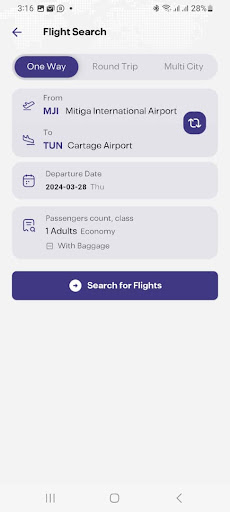 eTravel Screen 3