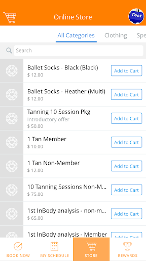 Energy Gym Screen 3