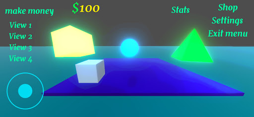Fountain of geometric shapes Screen 2