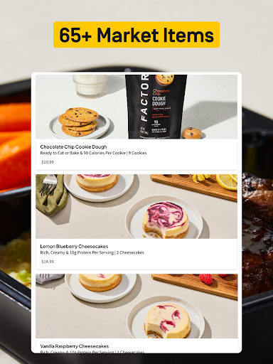 Screenshot of Factor_ Prepared Meal Delivery