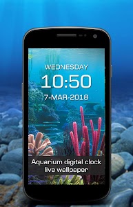 Aquarium digital clock lwp Unknown