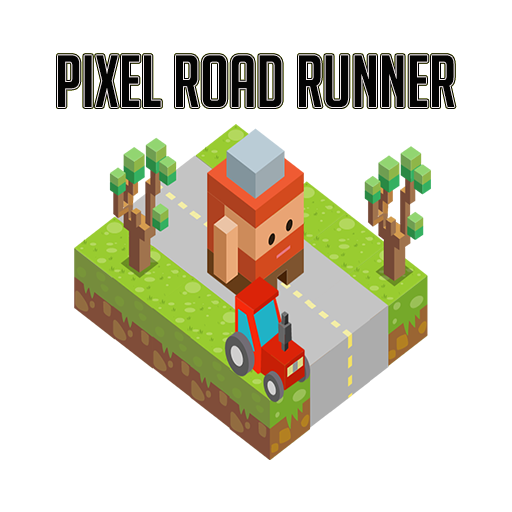 Pixel Road Runner  Icon