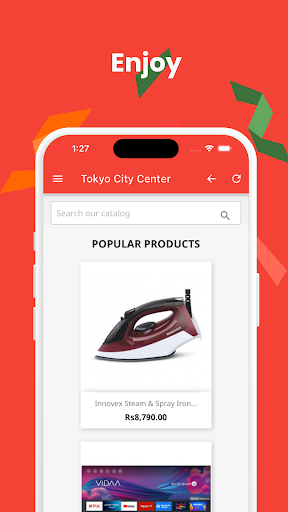 Tokyo City Center Shopping App Screen 2