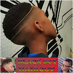 Cover Image of Download Black Boy Haircuts  APK