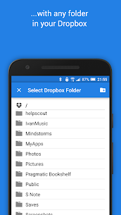 I-Dropsync: I-Autosync ye-Dropbox MOD APK (I-Ultimate Unlocked) 4