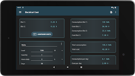 screenshot of Electrical Cost