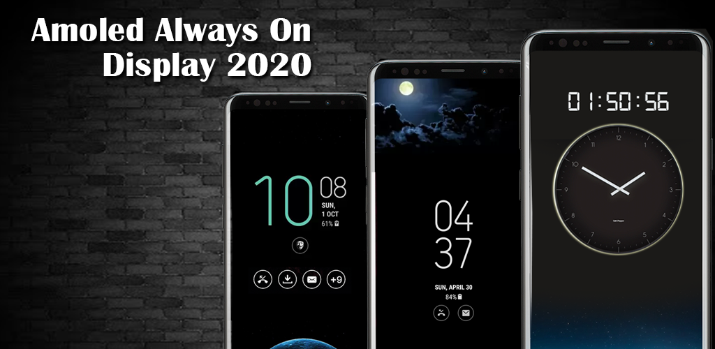 clock widget Always on Display - Latest version for Android - Download APK
