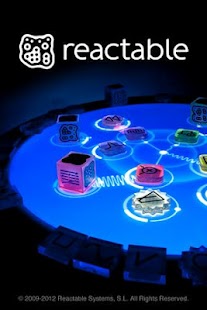 Reactable mobile Schermata