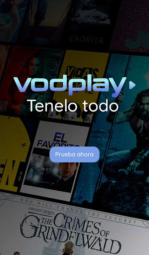 Android application VODPLAY screenshort