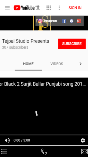 Android application Tejpal Studio Presents screenshort