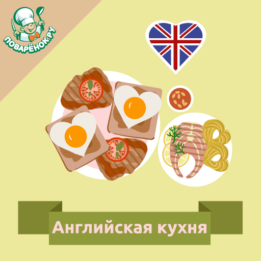 Английская кухня. Рецепты logo