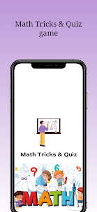Math Tricks & Quiz game