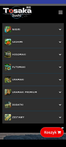 Tosaka Sushi Screen 3