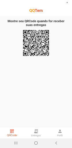 QQTem Entregador Screen 3