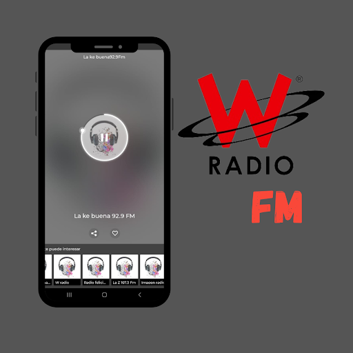 Android application W radio screenshort