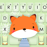 Cute Cartoon Fox Keyboard Theme icon