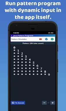 Pattern Programs for Javaのおすすめ画像4