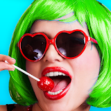 Candy Selfie Photo Snappychat icon