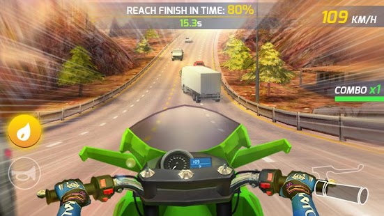 Moto Highway Rider Screenshot