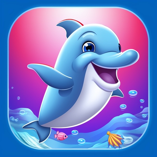 Fun Dolphin Show Game For Kids  Icon