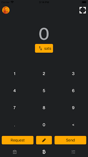 ZEUS Wallet Screen 3