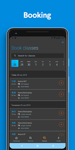Arena Fitness Innovation Screen 2