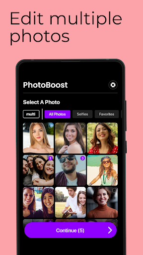 Screenshot of PhotoBoost - AI Photo Enhancer