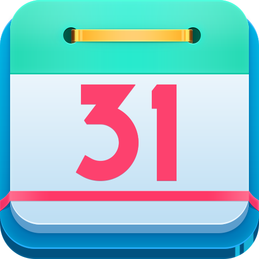 Holidays Calendar (RF)  Icon