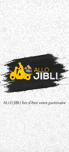 Android application ALLO JIBLI Partenaire screenshort